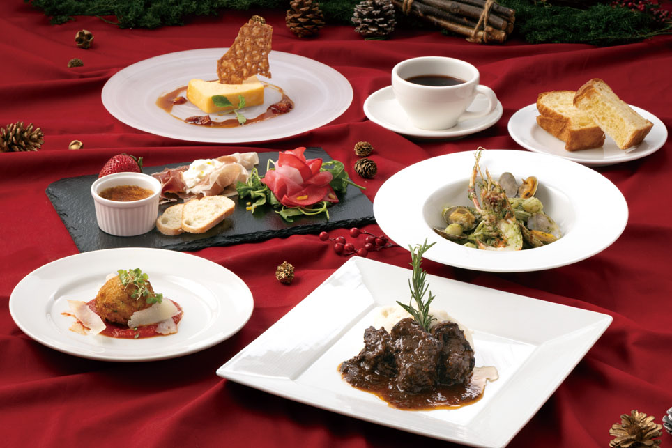 【期間限定】クリスマスディナーコースのご案内～ご予約受付中～